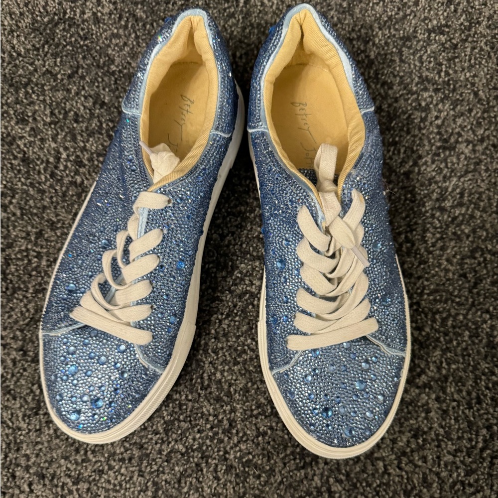 Betsey Johnson Rhinestone shoes
